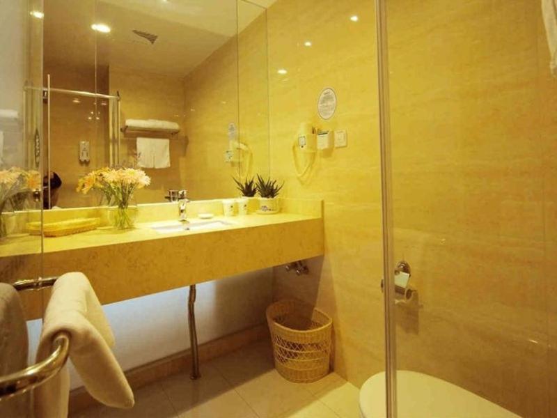 Greentree Inn Shanghai West Huaxia Road Metro Station Express Hotel Exterior foto