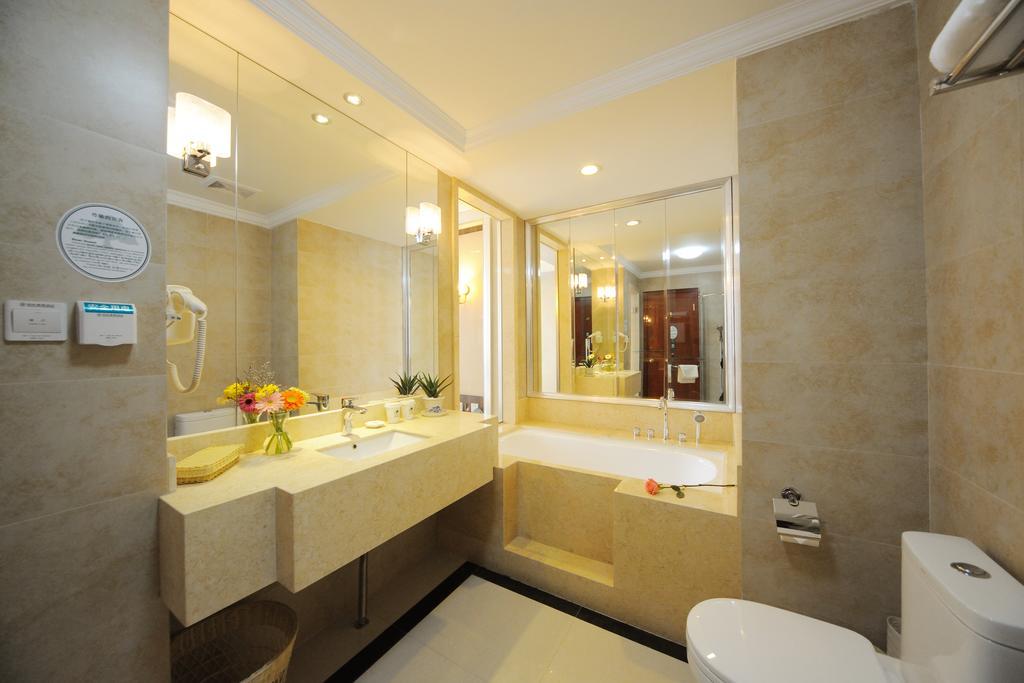 Greentree Inn Shanghai West Huaxia Road Metro Station Express Hotel Zimmer foto