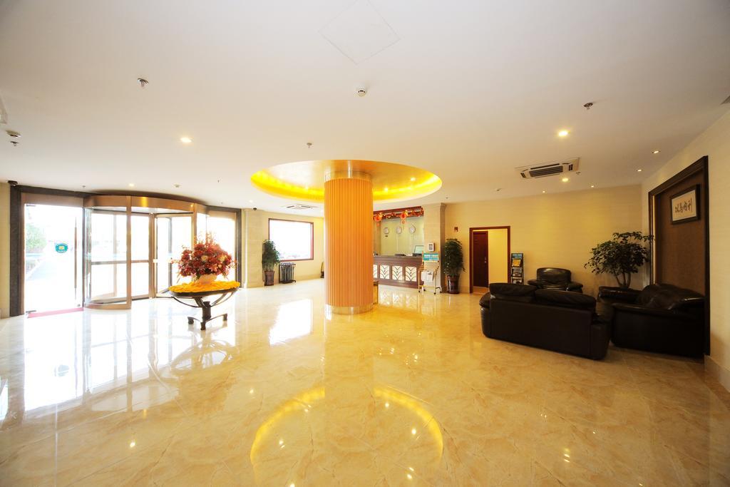 Greentree Inn Shanghai West Huaxia Road Metro Station Express Hotel Exterior foto